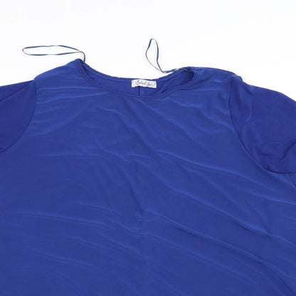 Womens UK Size M styled by Blue Basic T-Shirt