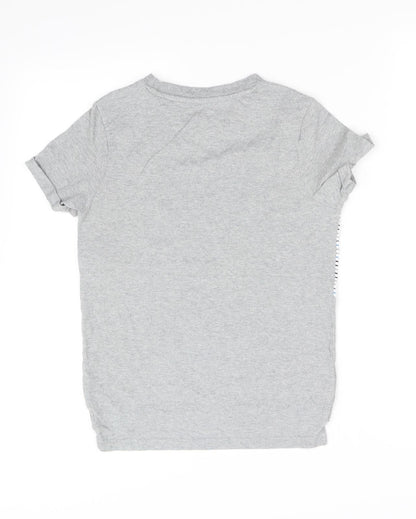 Nutmeg Girls Grey   Basic T-Shirt Size 9 Years