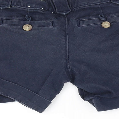 pre worn Girls Blue   Cut-Off Shorts Size 7 Years
