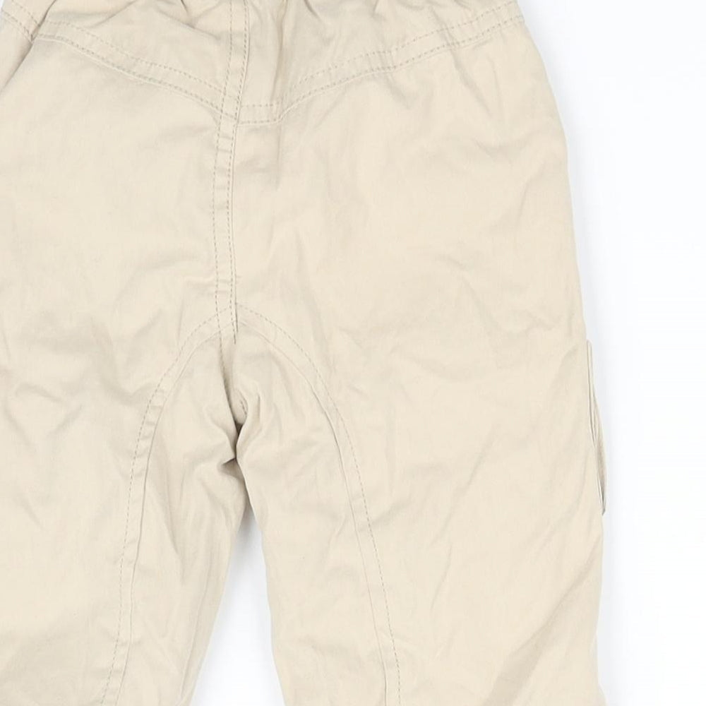 mamas & papas  Beige   Track Pants Trousers Size 3-6 Months