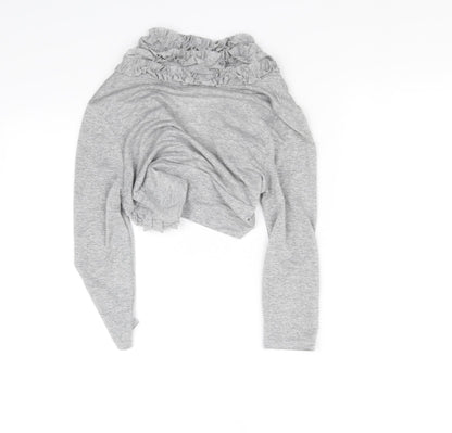 New Look Womens Grey   Cardigan Jumper Size 10