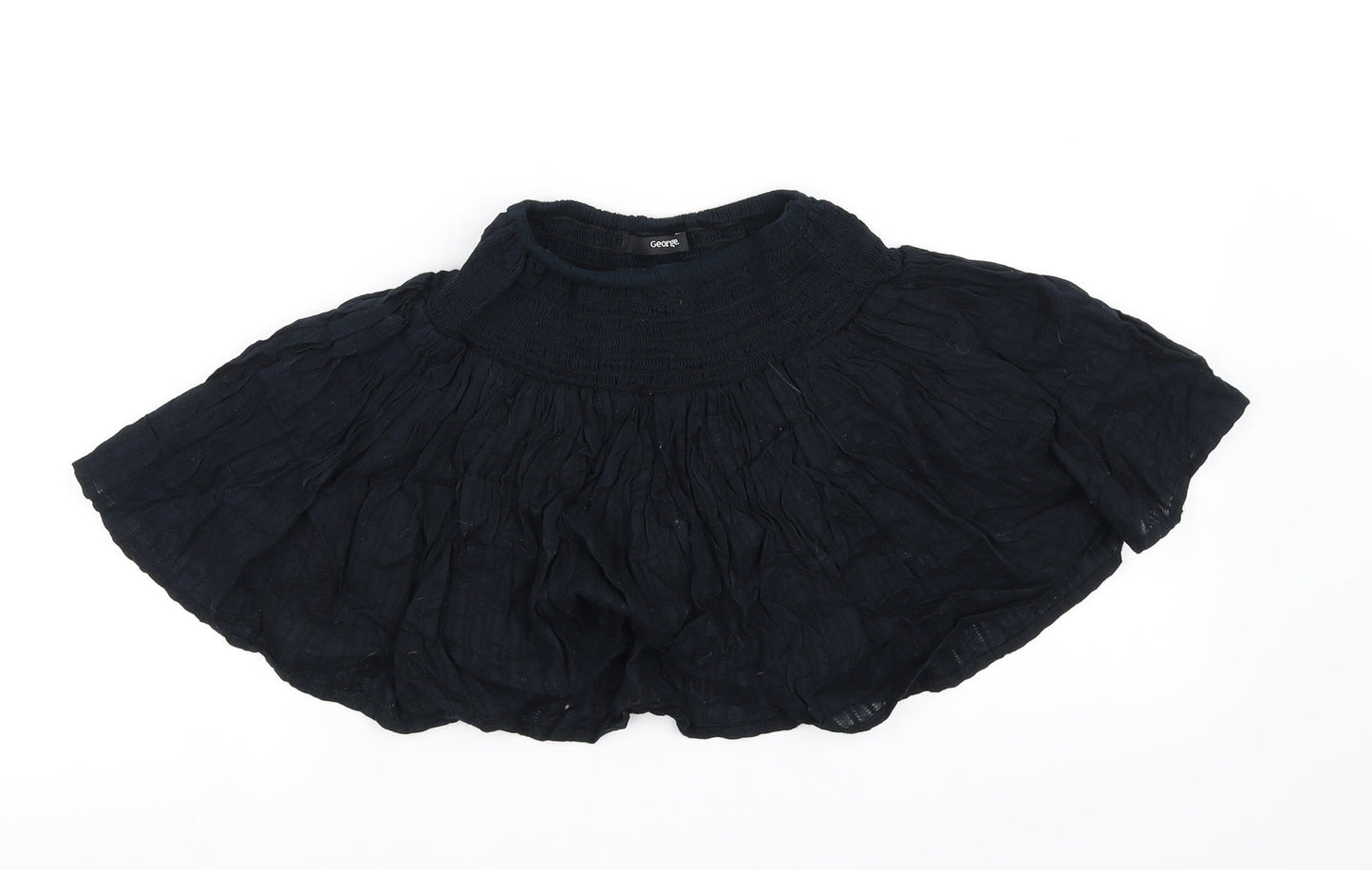 Priamrk Girls Black   Flare Skirt Size XS