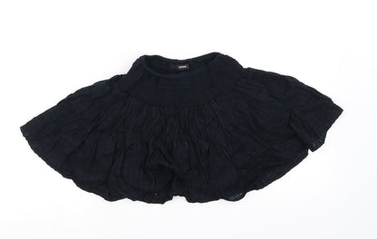 Priamrk Girls Black   Flare Skirt Size XS