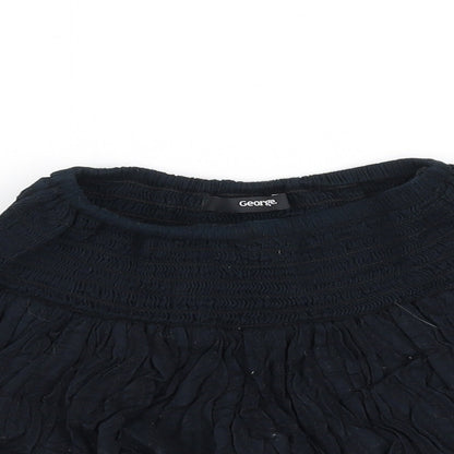 Priamrk Girls Black   Flare Skirt Size XS