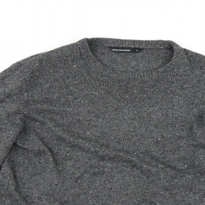 Cedar Wood State Mens Grey   Pullover Jumper Size L