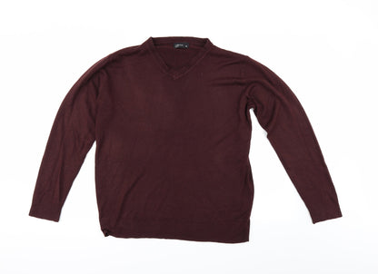 Cedar Wood State Mens Red   Pullover Jumper Size M