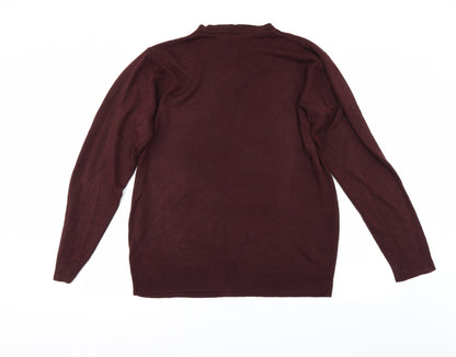 Cedar Wood State Mens Red   Pullover Jumper Size M