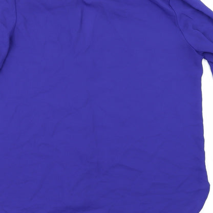 Primark Womens Purple   Basic Button-Up Size 8