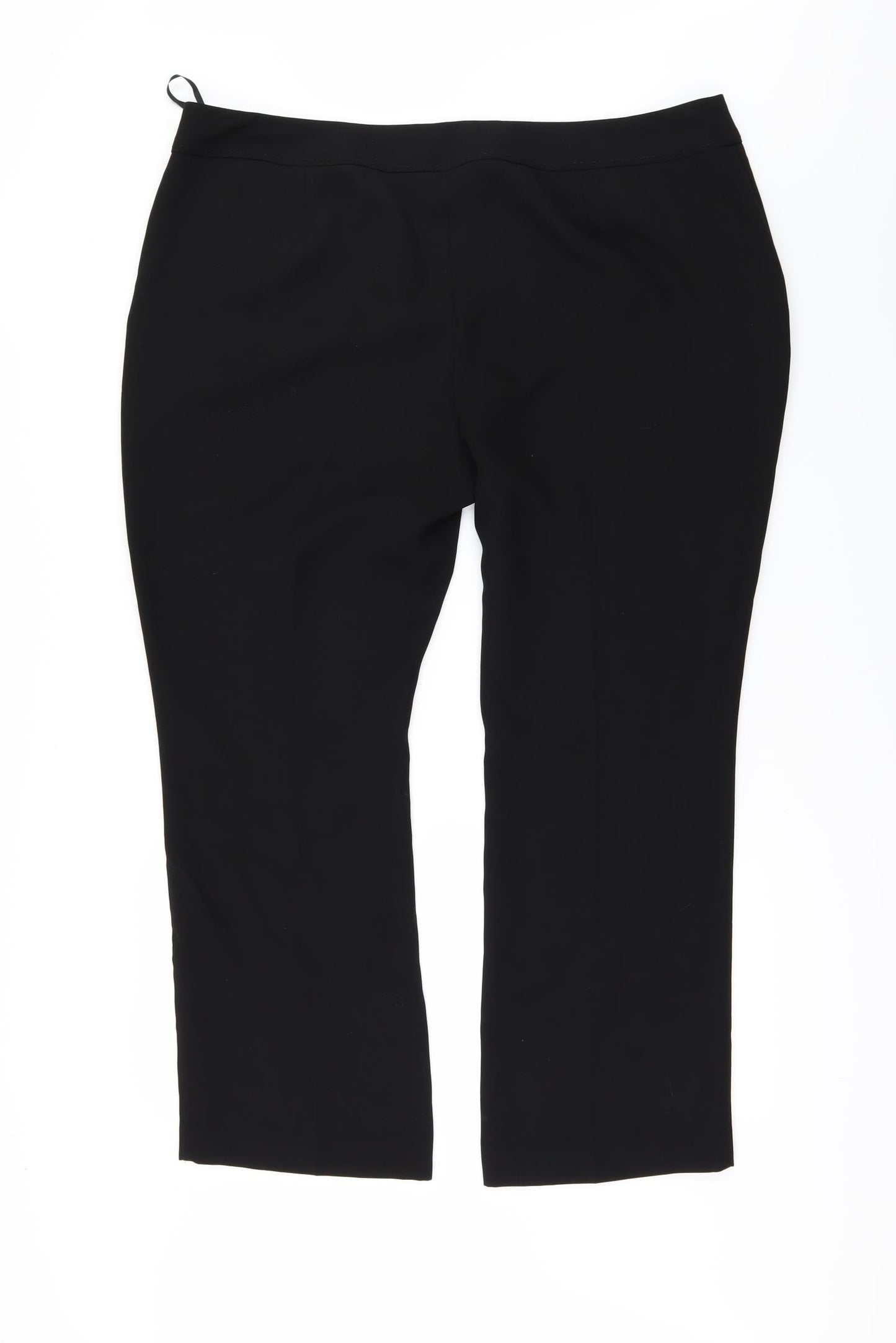 Womens UK Size 20 Papaya Regular Fit  Black Trousers
