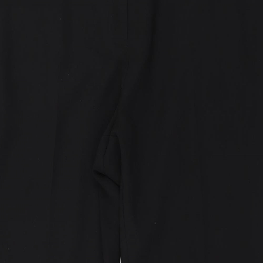 Womens UK Size 20 Papaya Regular Fit  Black Trousers