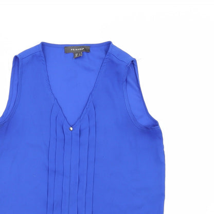 Primark Womens Black   Tunic Blouse Size 8