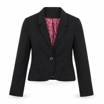 Womens UK Size 4 H&M Black Jacket