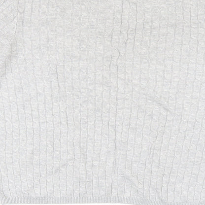 H&M Womens Grey   Pullover Jumper Size M