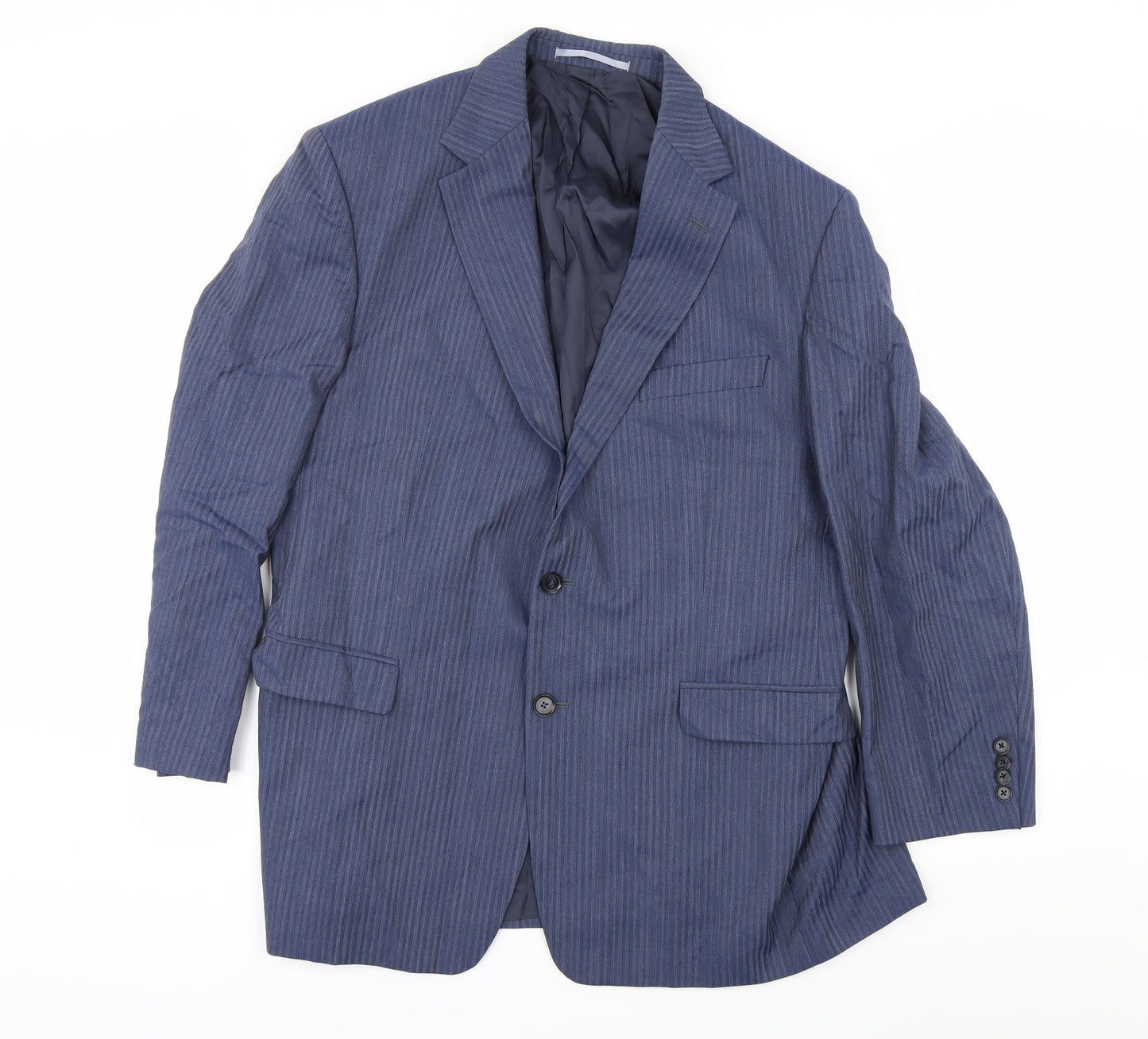 Mens UK Size 42 REDA Regular Blue Suit Jacket