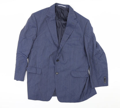 Mens UK Size 42 REDA Regular Blue Suit Jacket