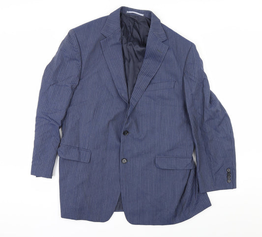 Mens UK Size 42 REDA Regular Blue Suit Jacket