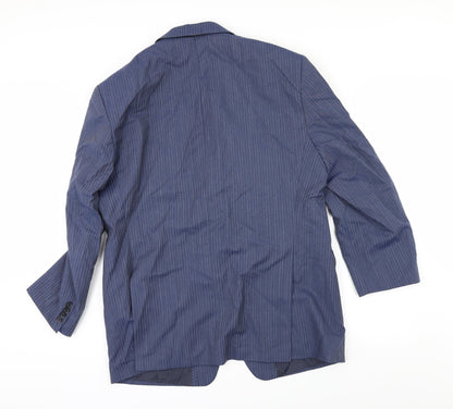 Mens UK Size 42 REDA Regular Blue Suit Jacket