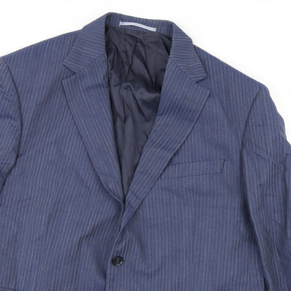 Mens UK Size 42 REDA Regular Blue Suit Jacket