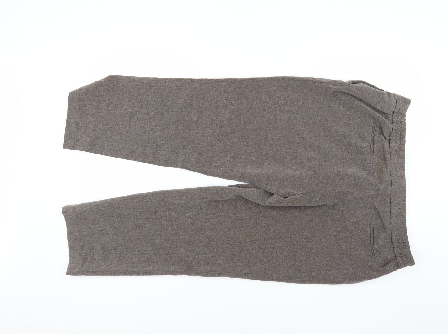 Signiture Womens Brown   Trousers  Size 18 L26 in