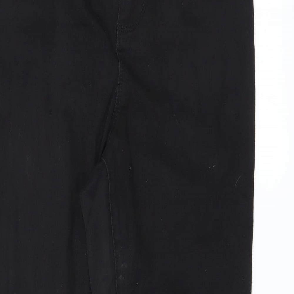 Primark Womens Black  Denim Skinny Jeans Size 12 L27 in
