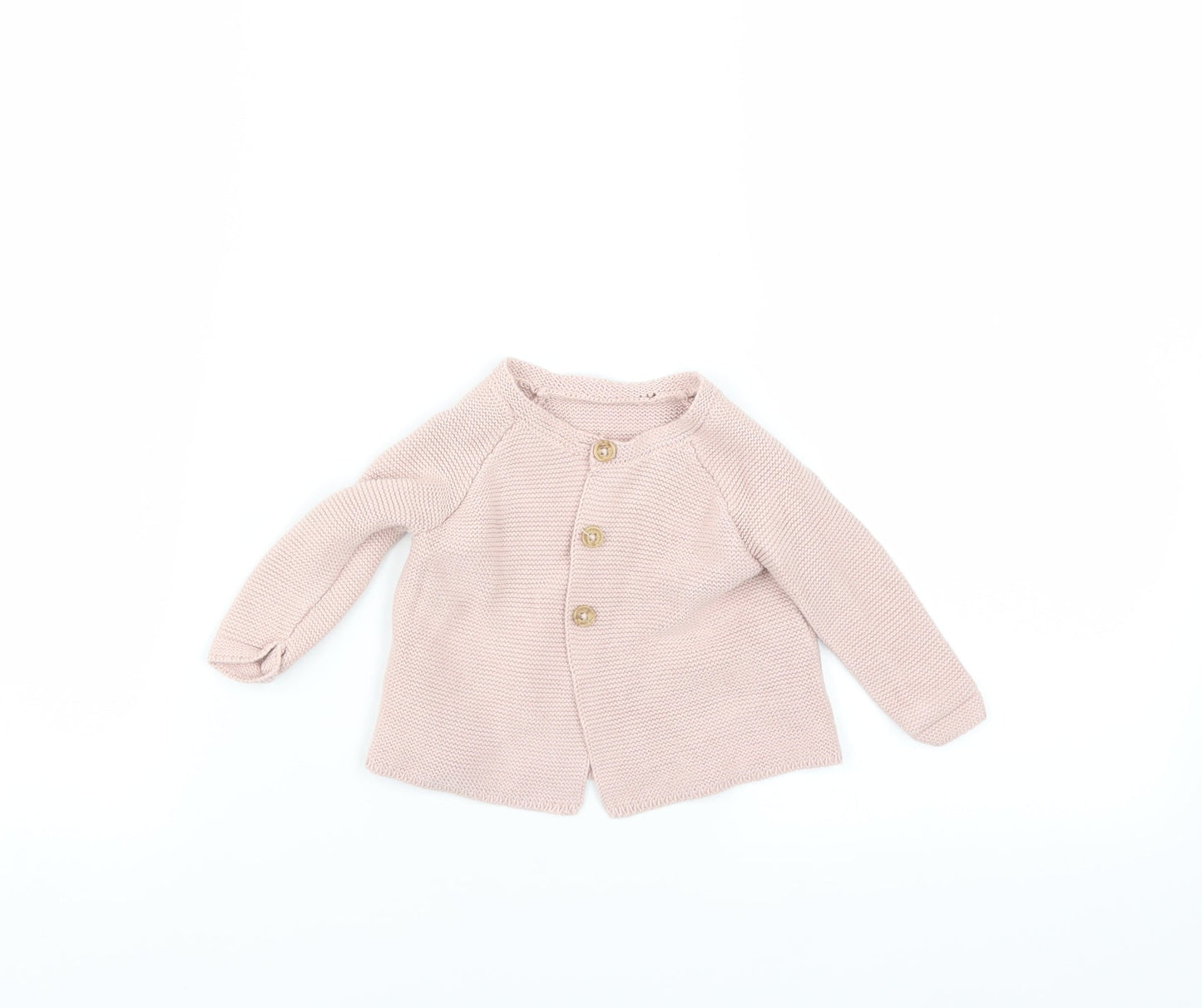 George Girls Pink   Cardigan Jumper Size 0-3 Months
