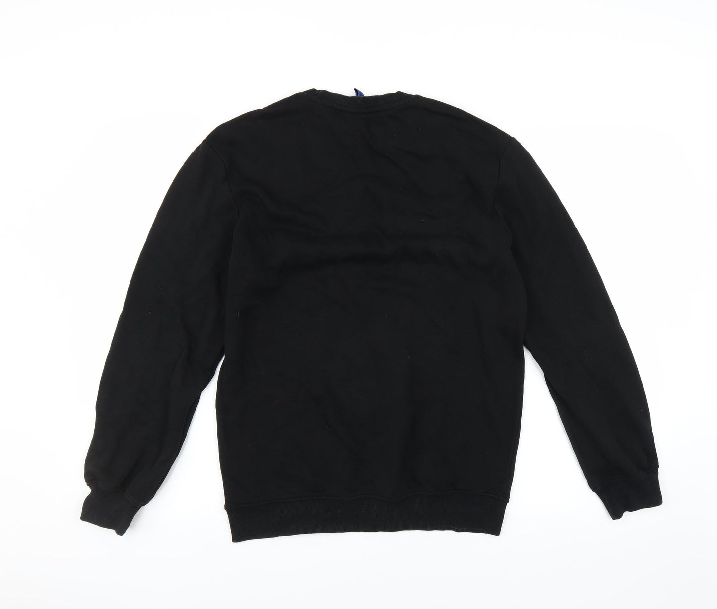 Mens UK Size XS Divided by H&M Black Pullover Sweatshirt