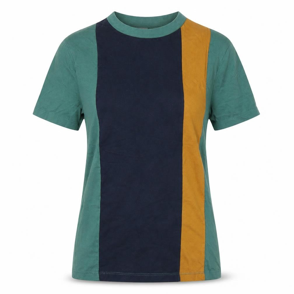 Womens UK Size 2XS ASOS Green Basic T-Shirt
