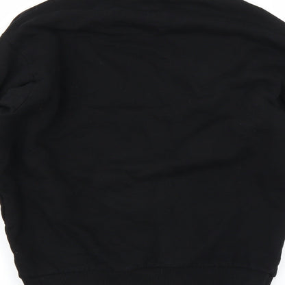 Mens UK Size XS ASOS Black Pullover Sweatshirt
