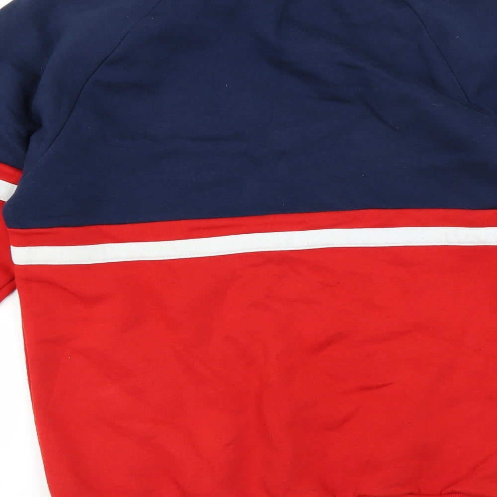 Mens UK Size XS Divided by H&M Red Pullover Sweatshirt