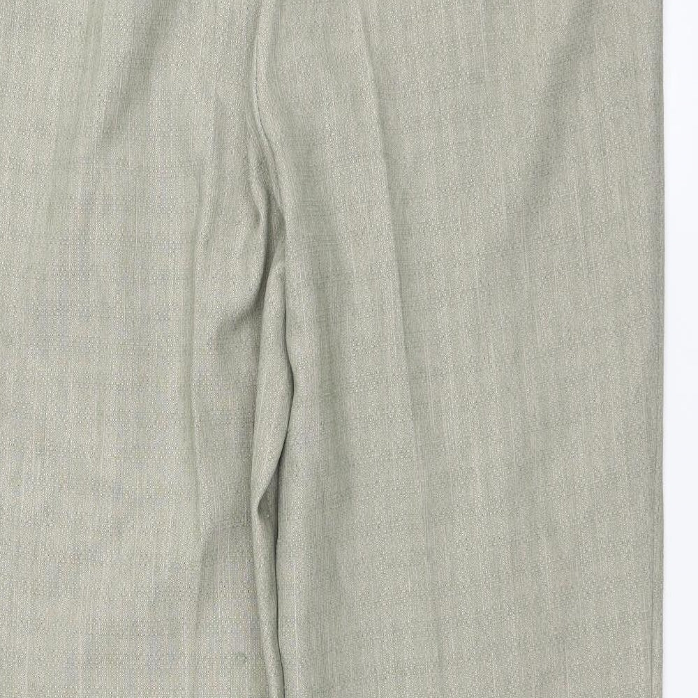 Womens UK Size 18 Marks and Spencer Regular Fit  Green Trousers