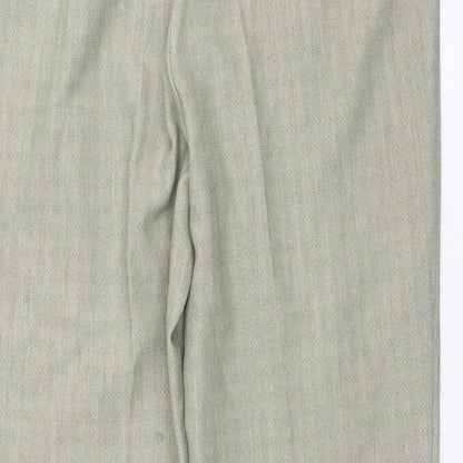 Womens UK Size 18 Marks and Spencer Regular Fit  Green Trousers