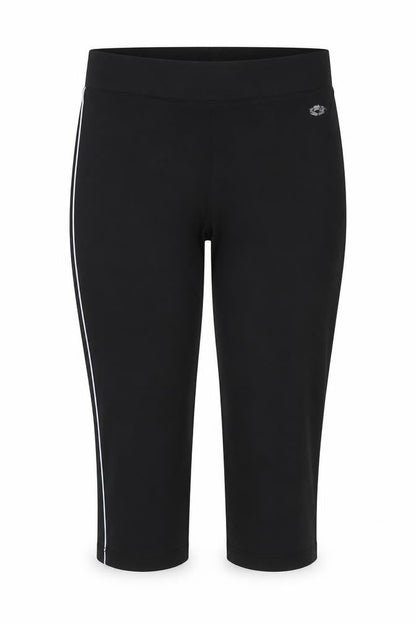Olympus Womens Black   Cropped Leggings Size 10 L20 in