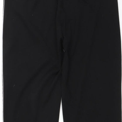 Olympus Womens Black   Cropped Leggings Size 10 L20 in