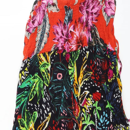 Anmol Womens Multicoloured Floral  Fit & Flare  Size 12