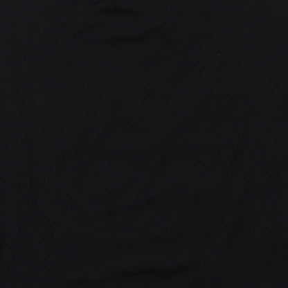 Tammy girl Girls Black Animal Print  Basic T-Shirt Size 11-12 Years