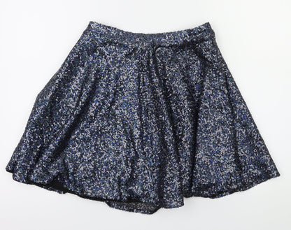Womens UK Size 10 top shop Flare  Skirt