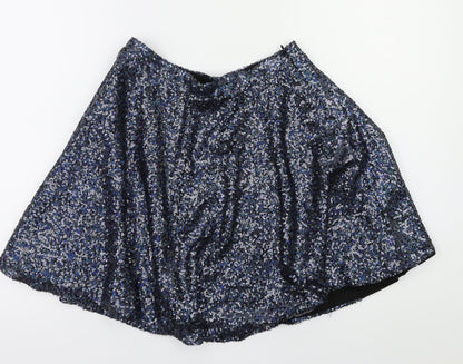 Womens UK Size 10 top shop Flare  Skirt