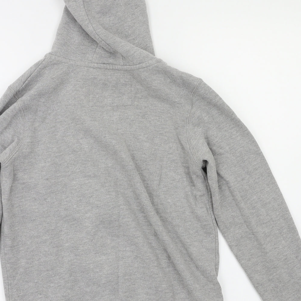 Brooklyn Boys Grey   Full Zip Hoodie Size 12-13 Years