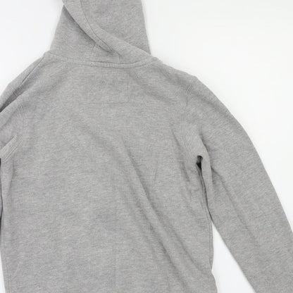 Brooklyn Boys Grey   Full Zip Hoodie Size 12-13 Years