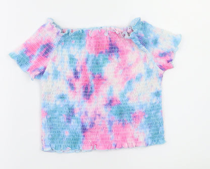 Candy Girls Multicoloured   Cropped T-Shirt Size 14 Years