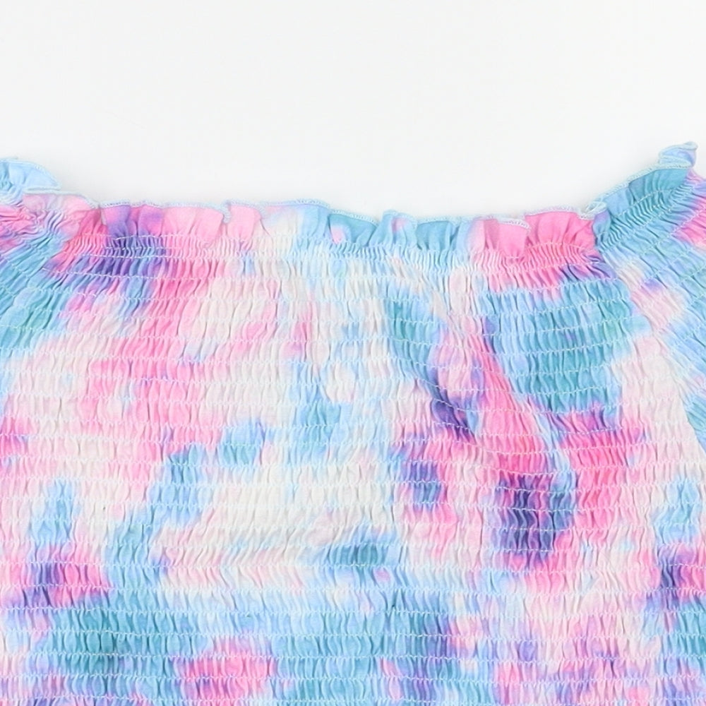 Candy Girls Multicoloured   Cropped T-Shirt Size 14 Years