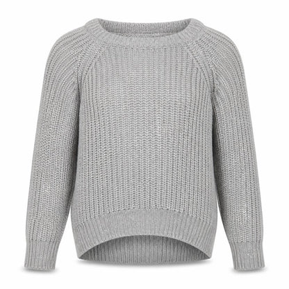 F&F Girls Grey   Pullover Jumper Size 10-11 Years