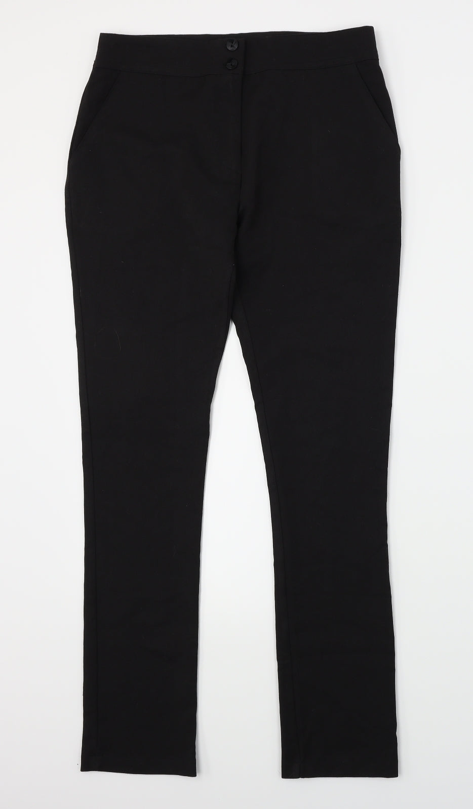 Eager Womens Black   Dress Pants Trousers Size 8 L26 in