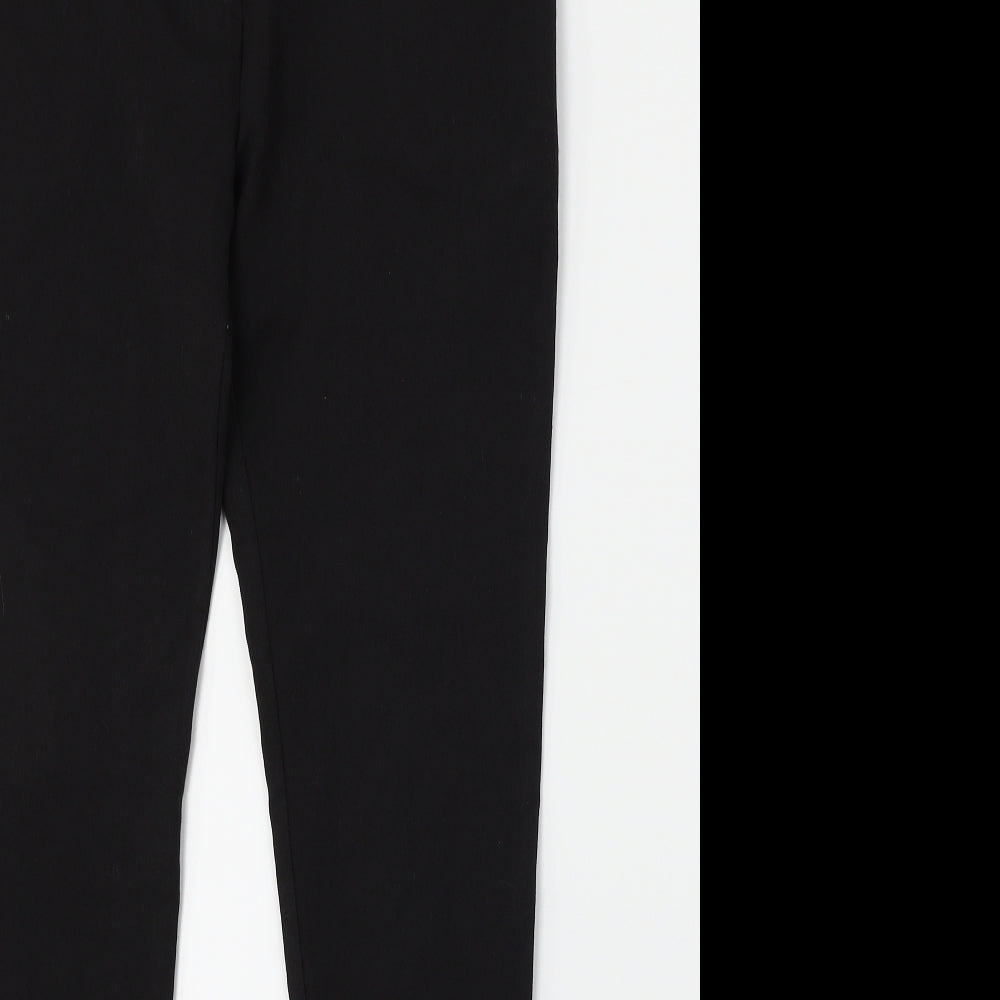 Eager Womens Black   Dress Pants Trousers Size 8 L26 in