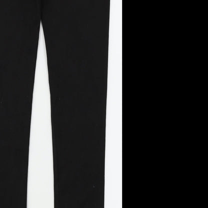 Eager Womens Black   Dress Pants Trousers Size 8 L26 in