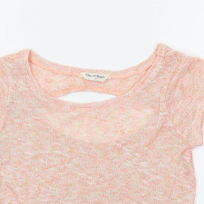 Miss Selfridge Womens Orange   Basic Blouse Size 12