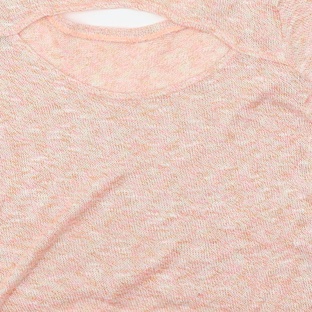 Miss Selfridge Womens Orange   Basic Blouse Size 12