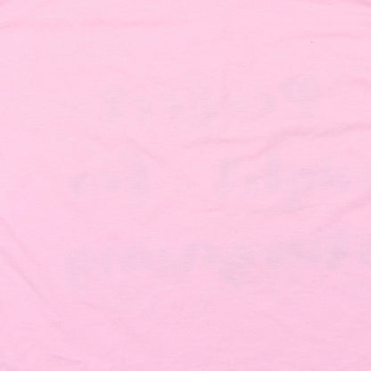 Adore Womens Pink Geometric  Top Pyjama Top Size S