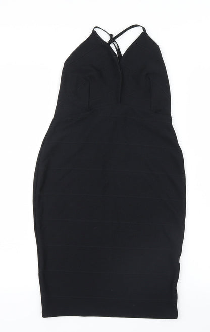 Boohoo Womens Black   Bodycon  Size 10