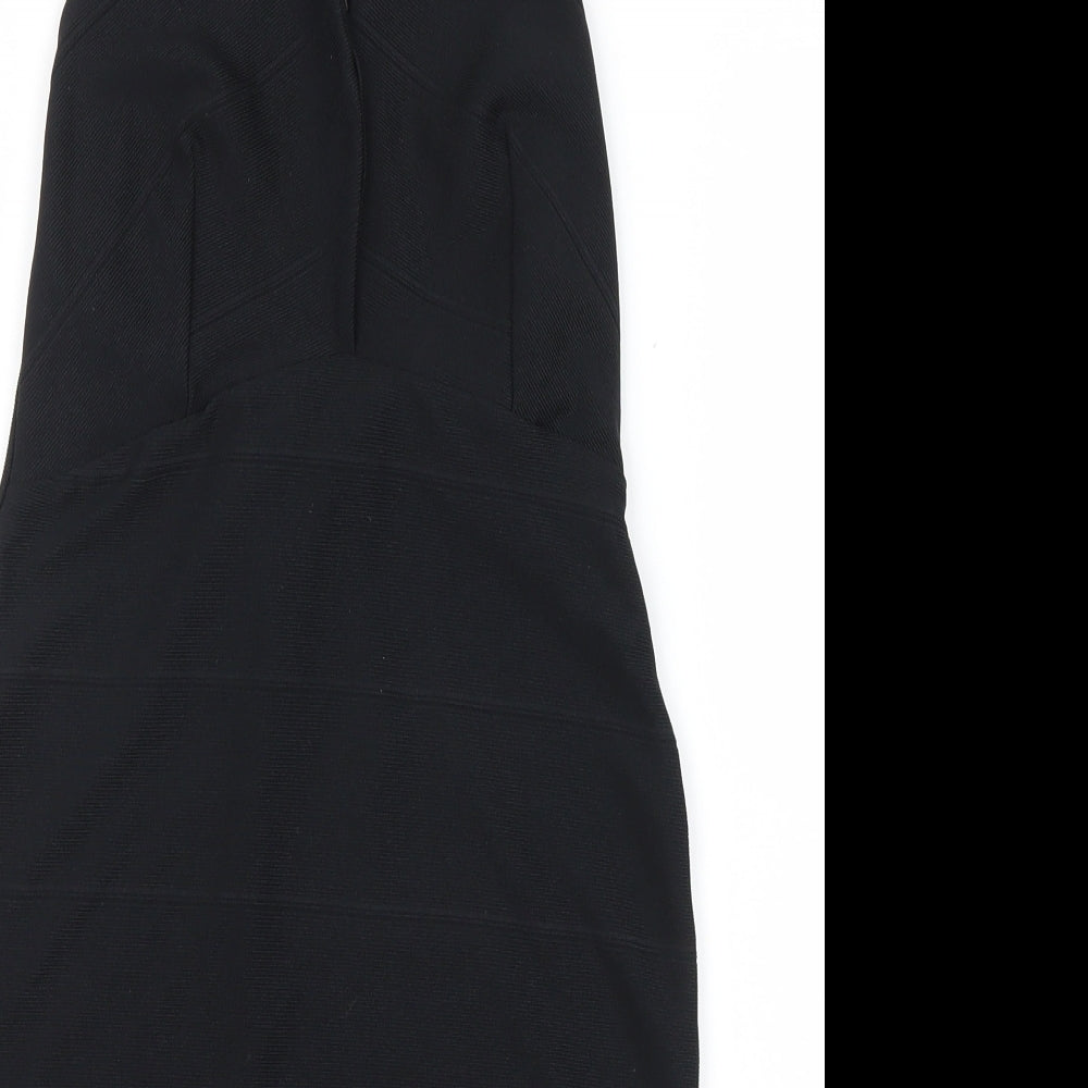 Boohoo Womens Black   Bodycon  Size 10